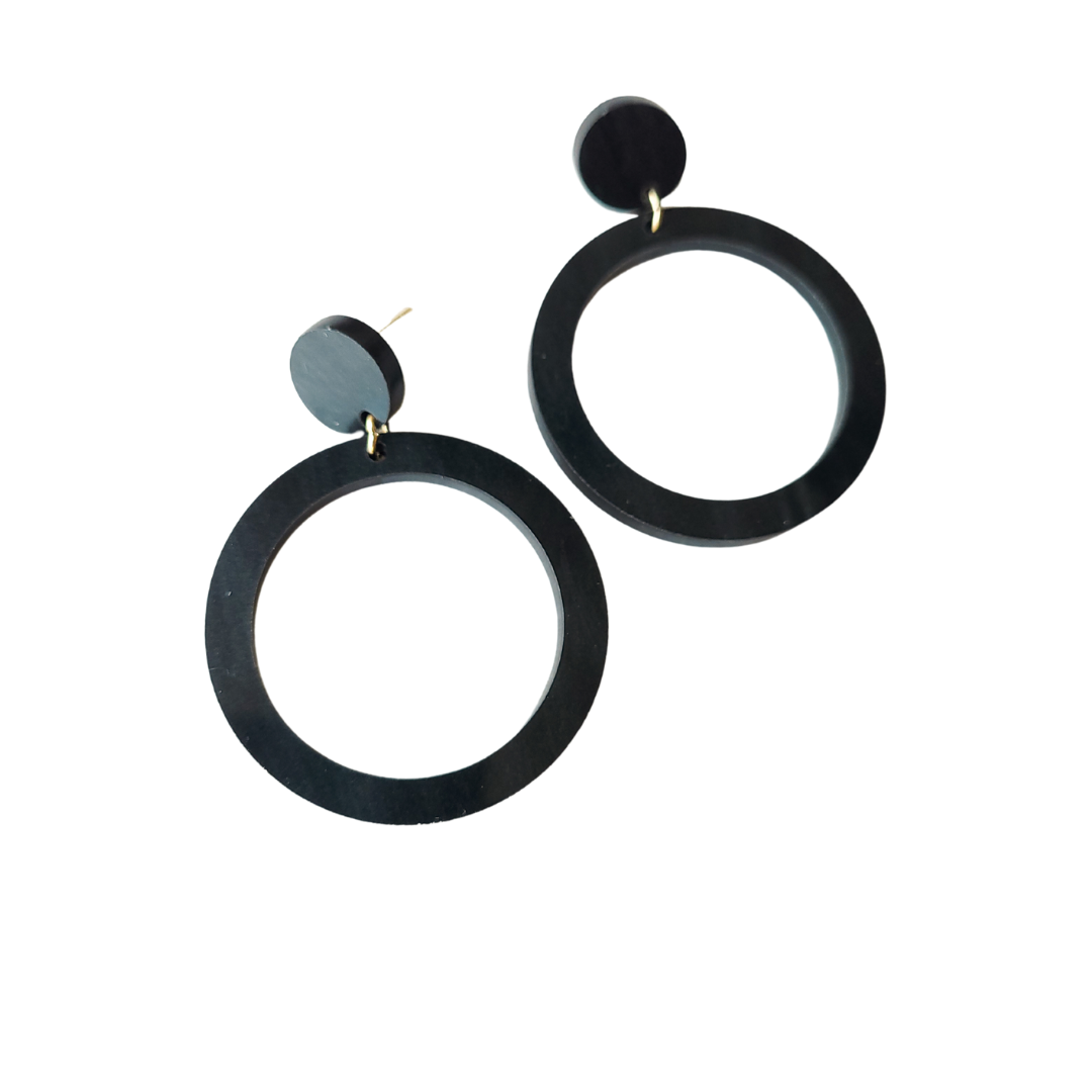 Statement oorbellen | Rond | Nina | MAT