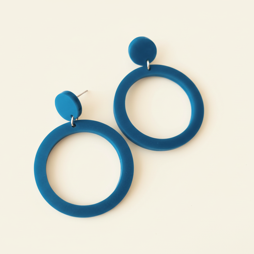 Statement oorbellen | Rond | Nina | MAT