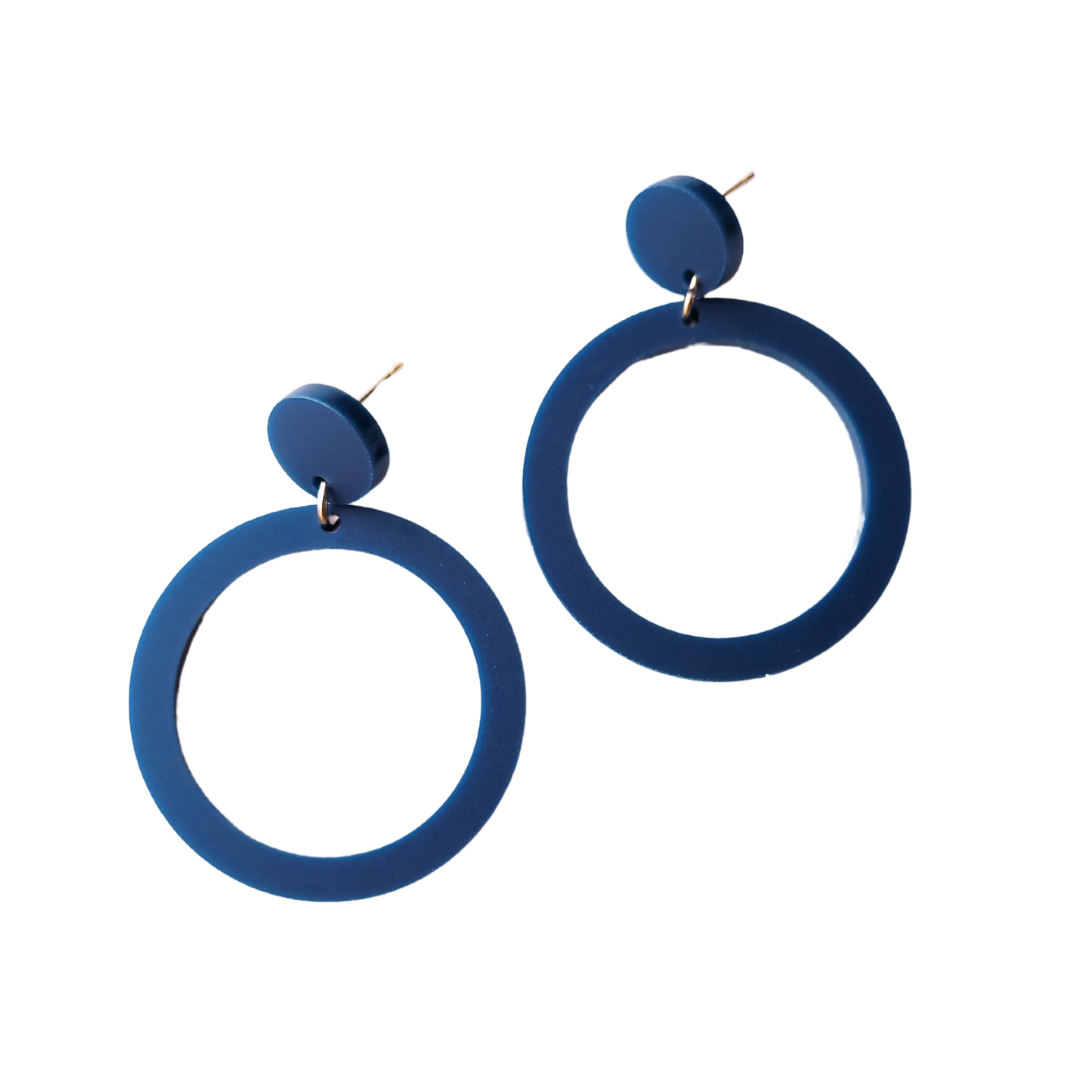 Statement oorbellen | Rond | Nina | MAT