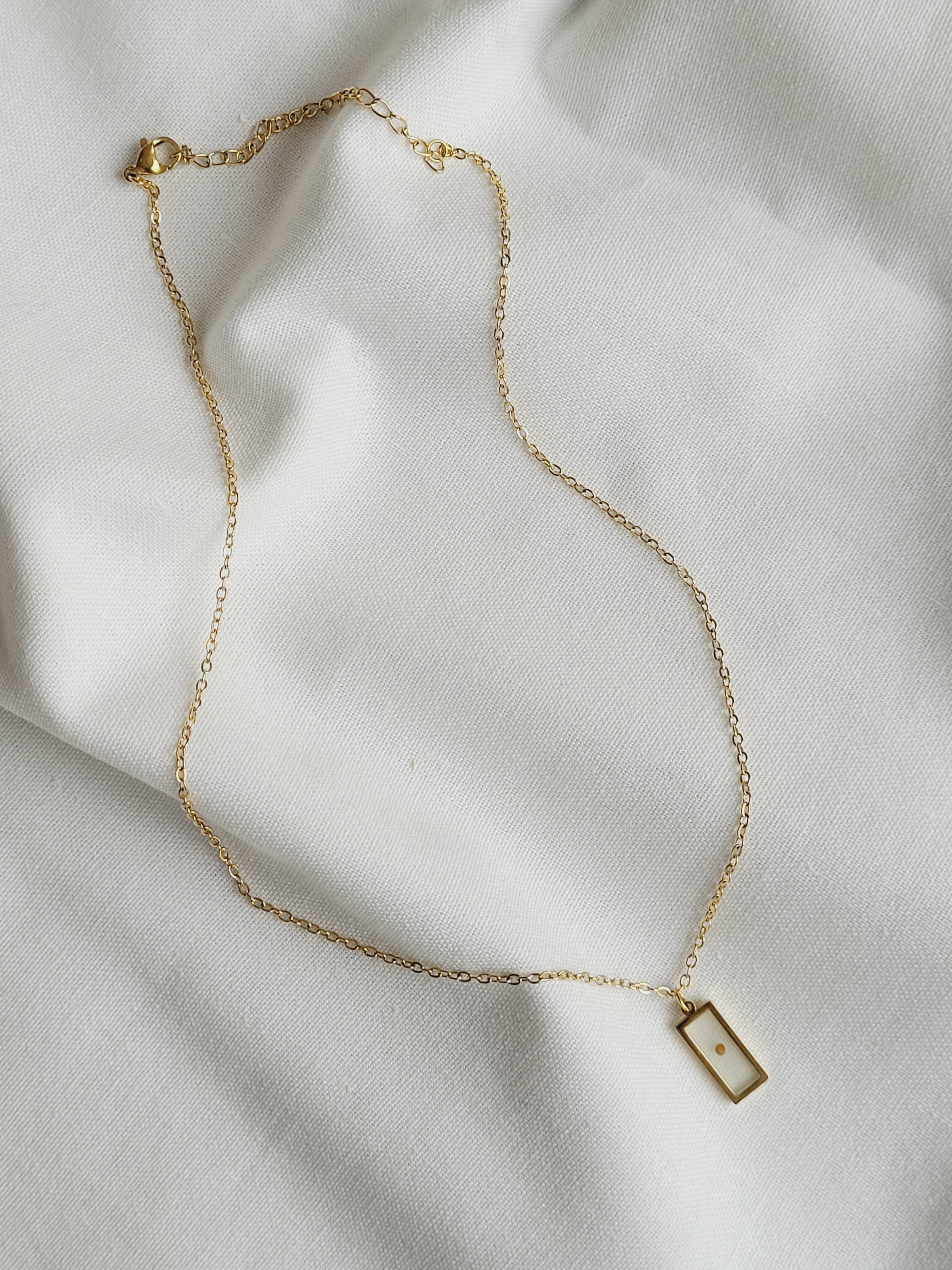 Ketting Mosterdzaadje | goud