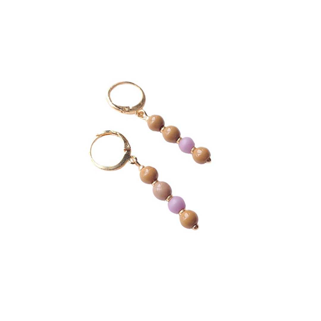 Oorringen huggie | goud en zilver | Lieke
