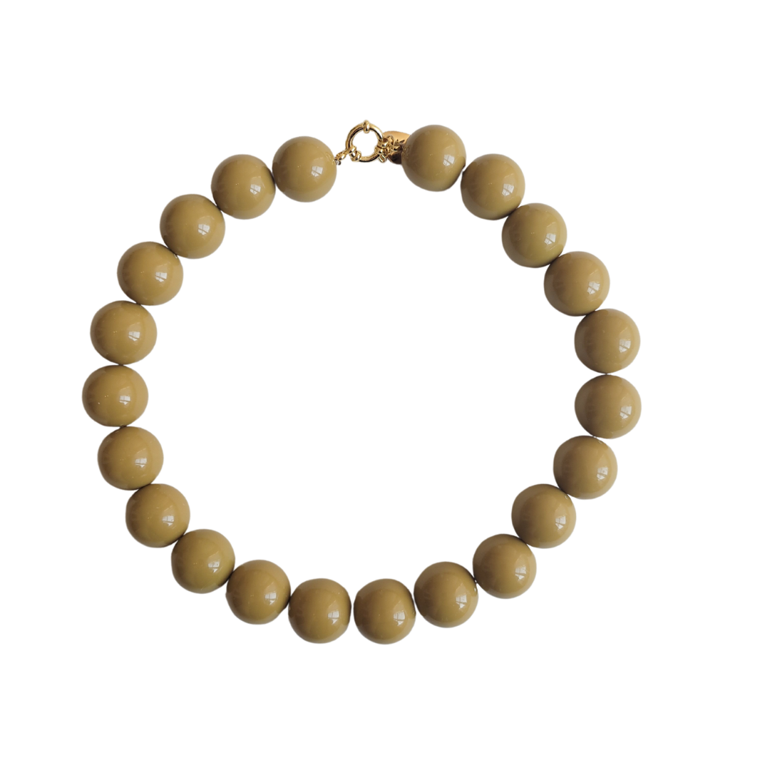 Statement ketting | grote kralen