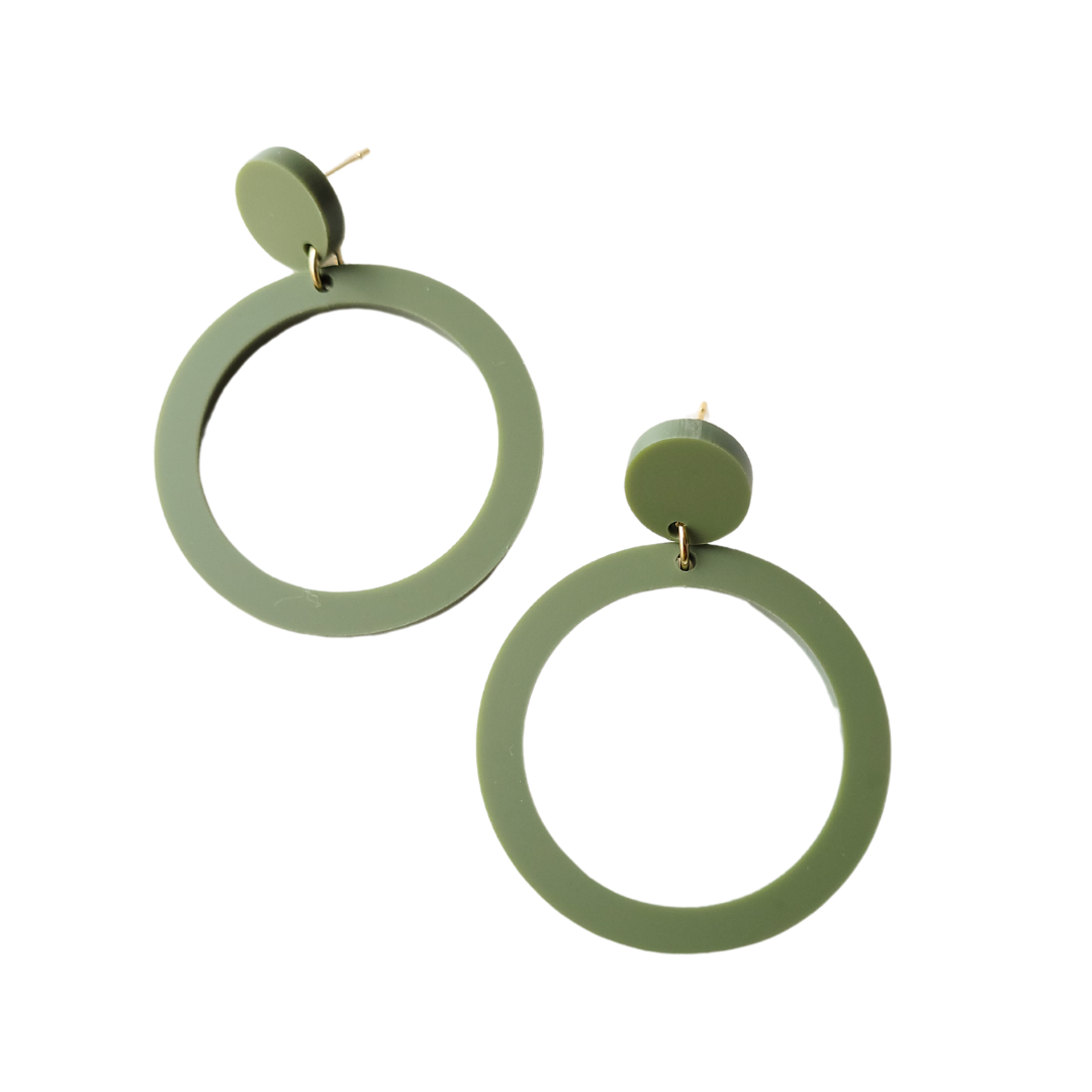 Statement oorbellen | Rond | Nina | MAT