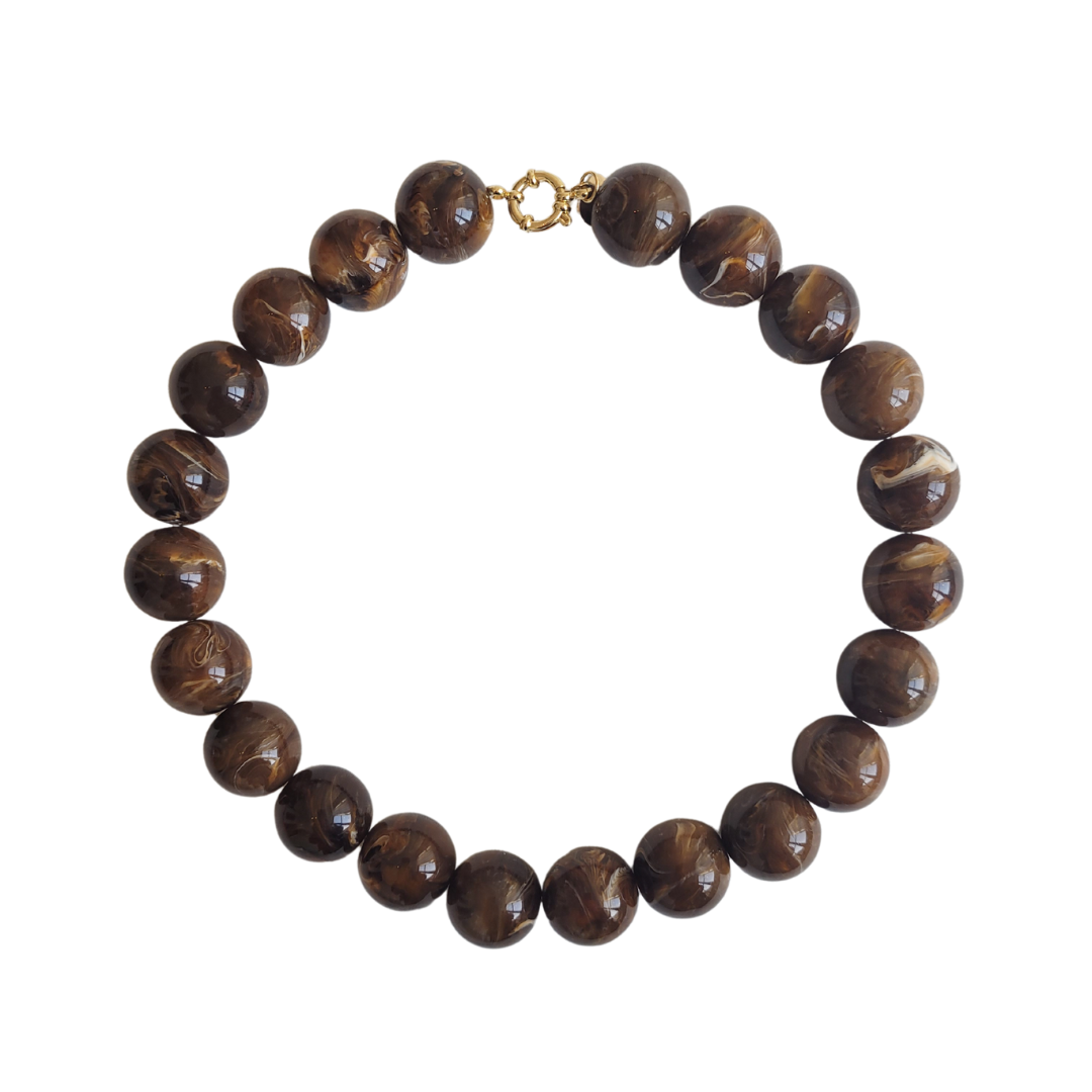 Statement ketting | grote kralen