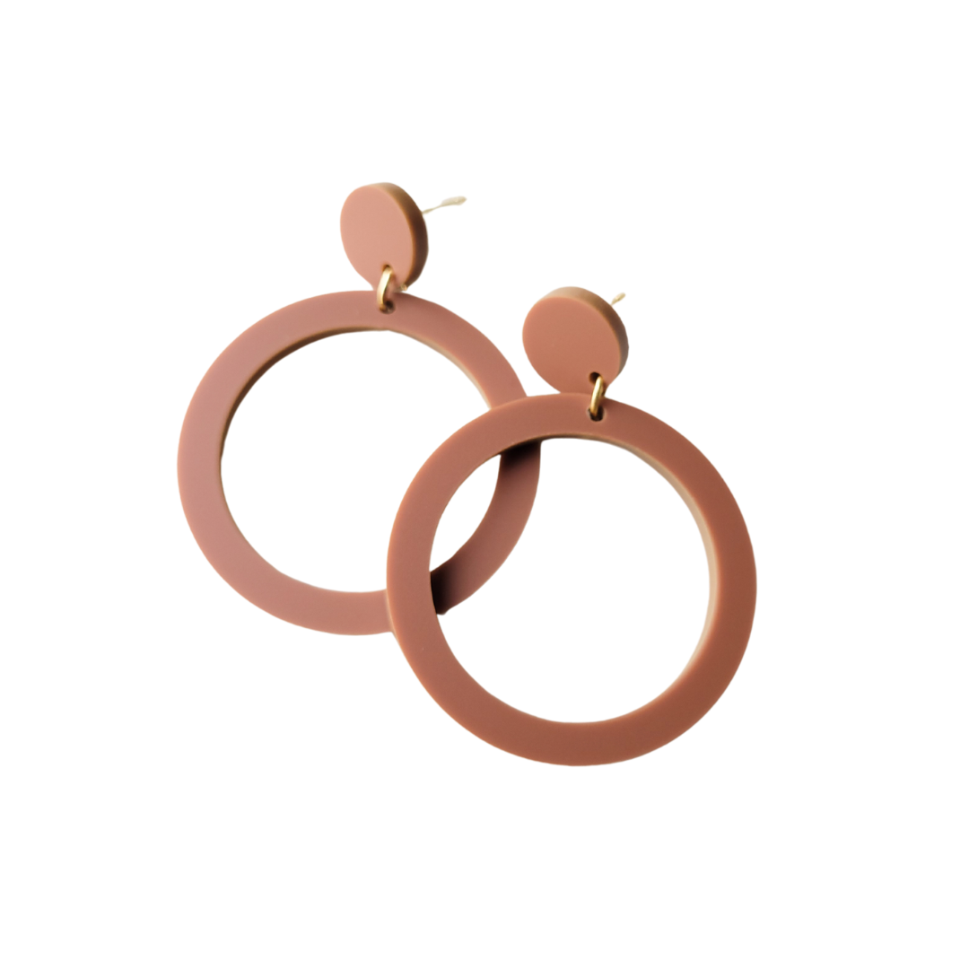 Statement oorbellen | Rond | Nina | MAT