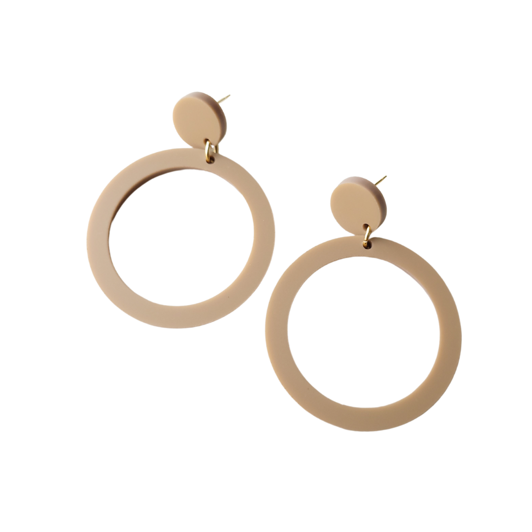 Statement oorbellen | Rond | Nina | MAT