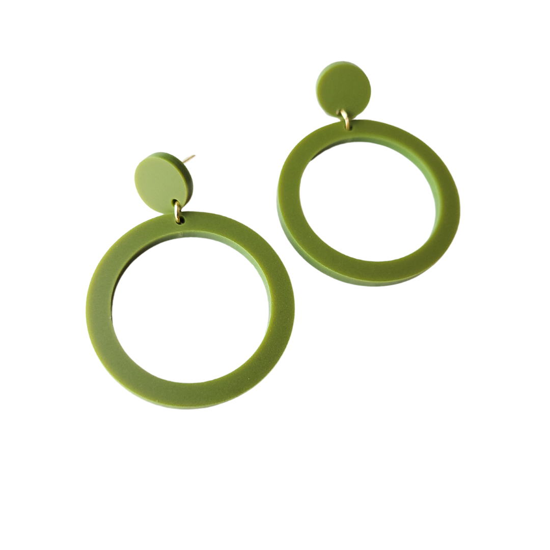 Statement oorbellen | Rond | Nina | MAT