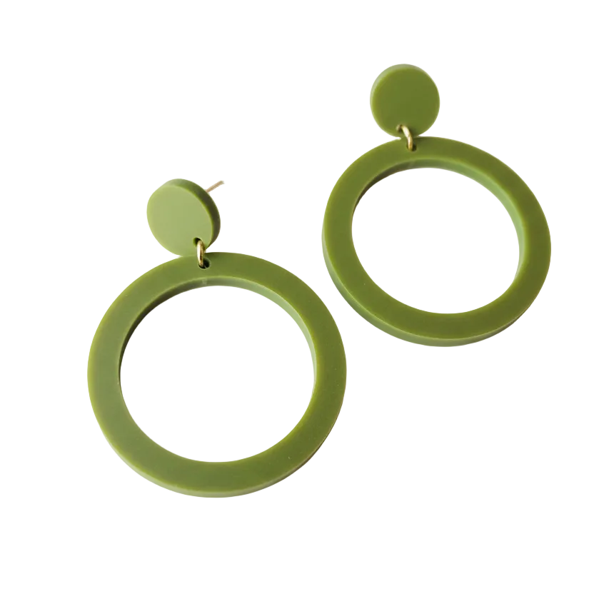 Statement oorbellen | Rond | Nina | MAT