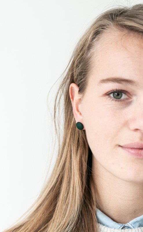 Oorknopjes | Rond | Dotjes | Parel