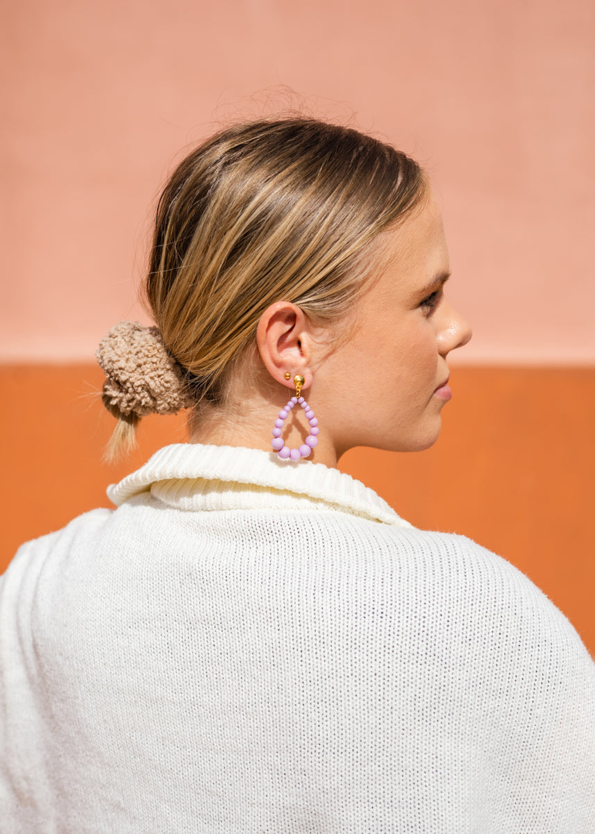 Statement oorbellen | Druppel | Juna | Mat