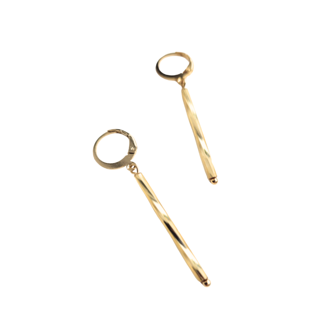 Oorringen huggie | goud | Twisted