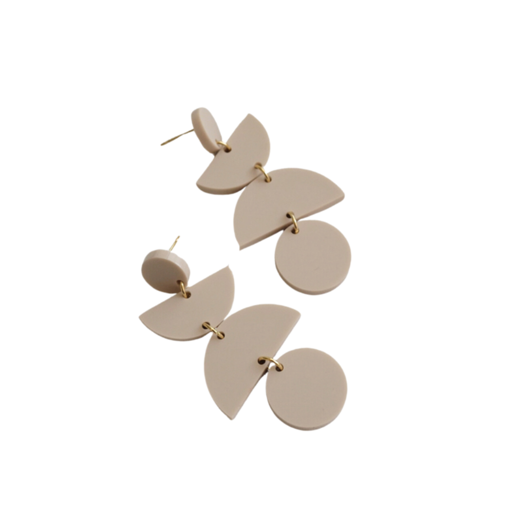 Statement oorbellen | Geometrisch | Corrien | MAT