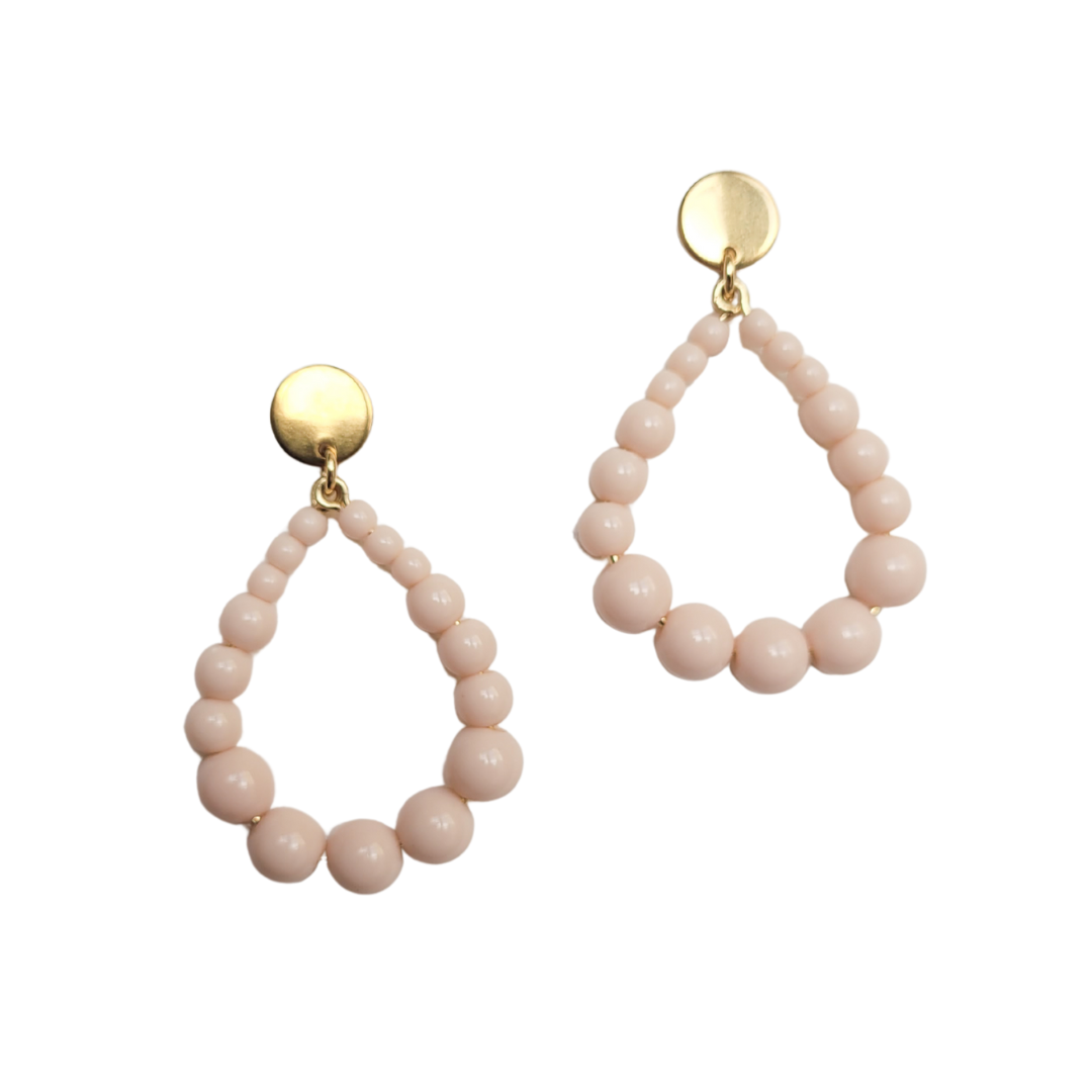 Statement oorbellen | Druppel | Juna | Glans