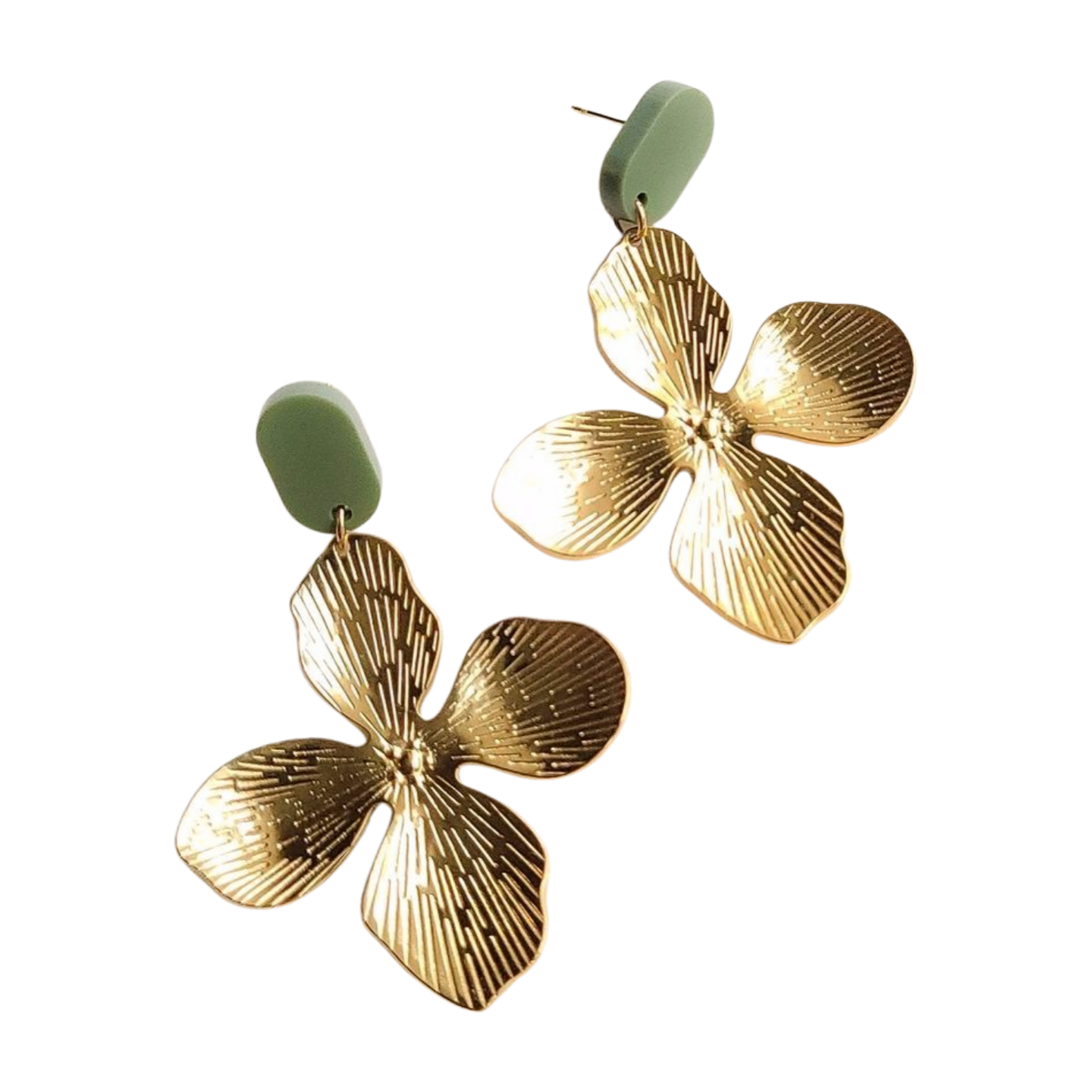 Statement oorbellen | Bloem | Lilly