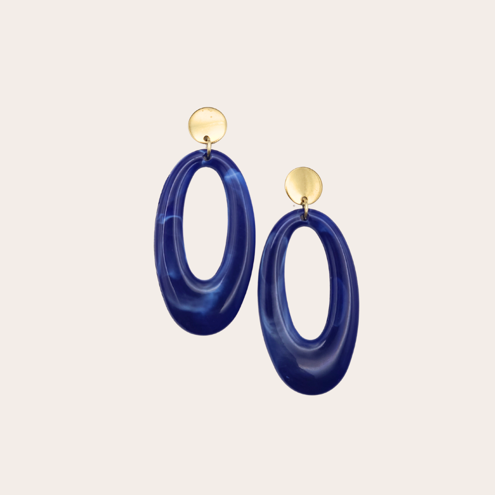 Statement oorbellen | ovaal | Mirjam