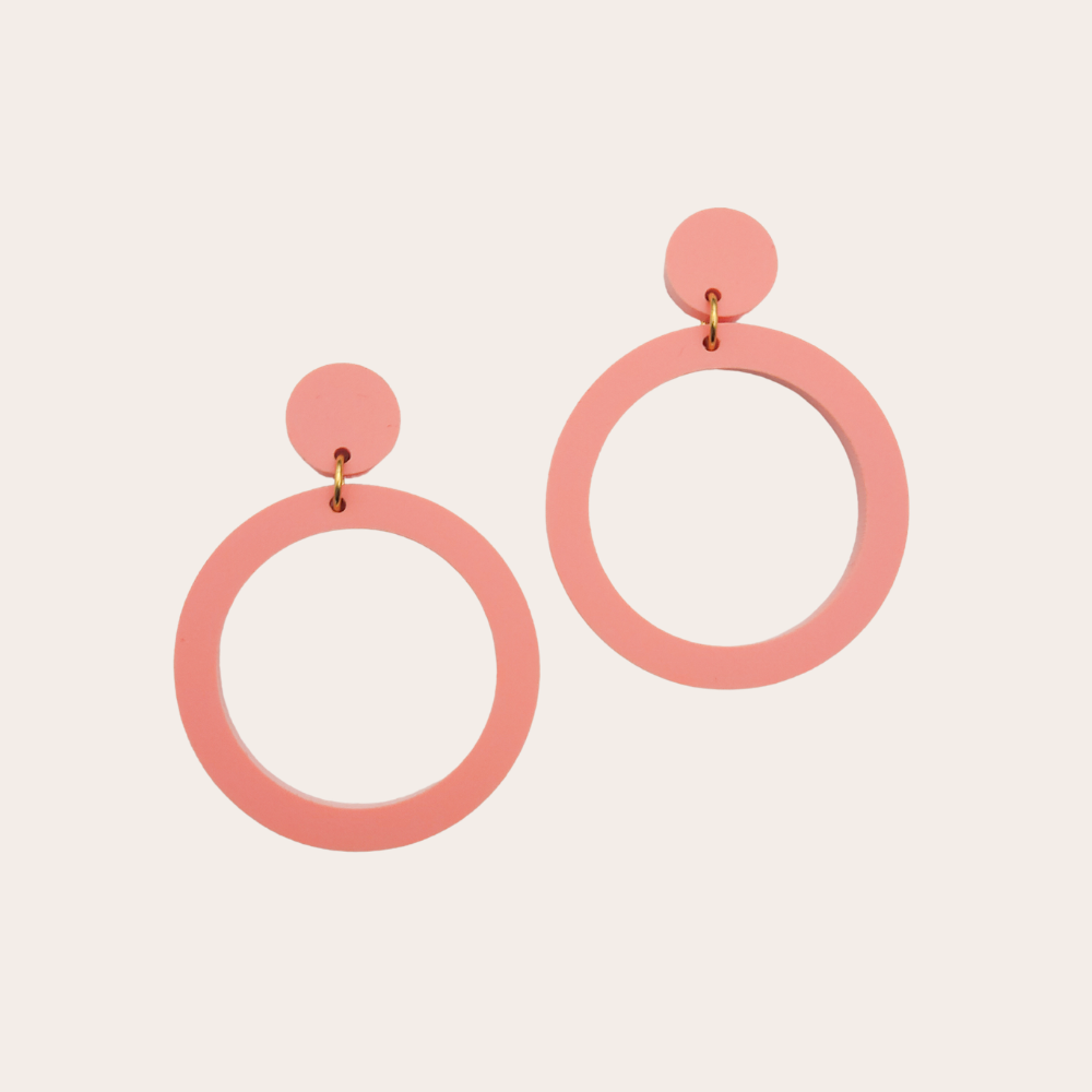 Statement oorbellen | Rond | Nina | MAT