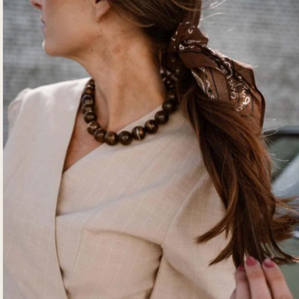 Statement ketting | grote kralen | 20 mm