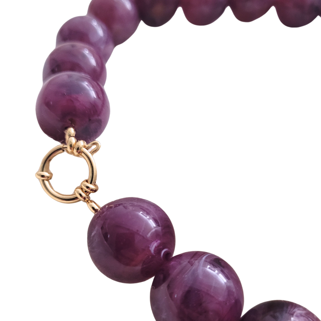Statement ketting | grote kralen