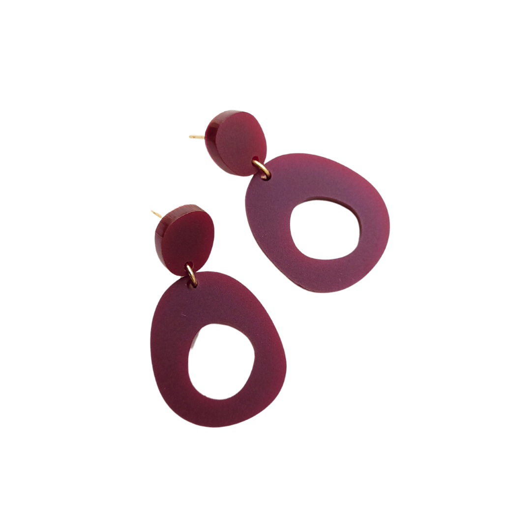 Statement oorbellen | Organisch | Christel MAT