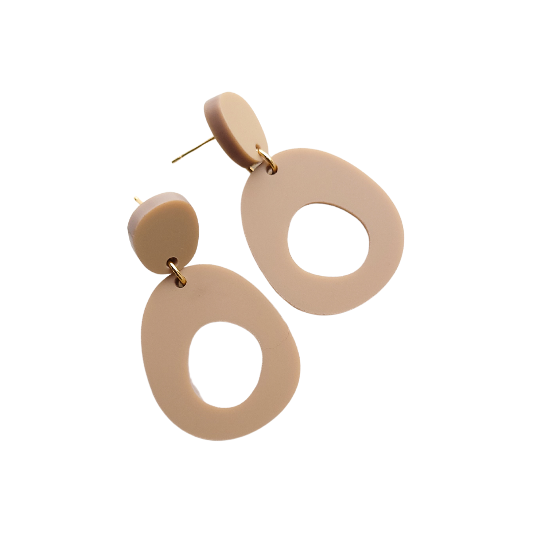 Statement oorbellen | Organisch | Christel MAT