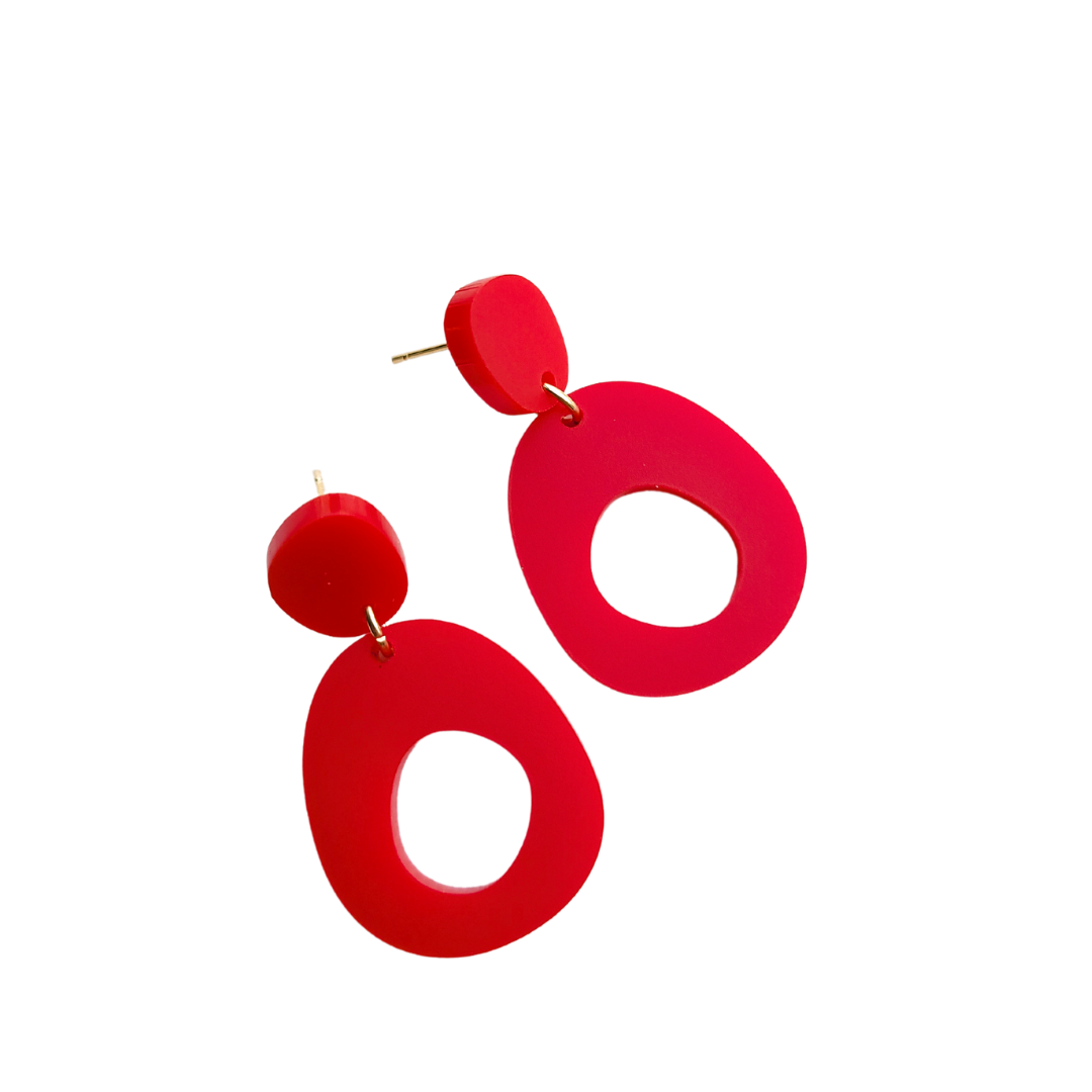 Statement oorbellen | Organisch | Christel MAT