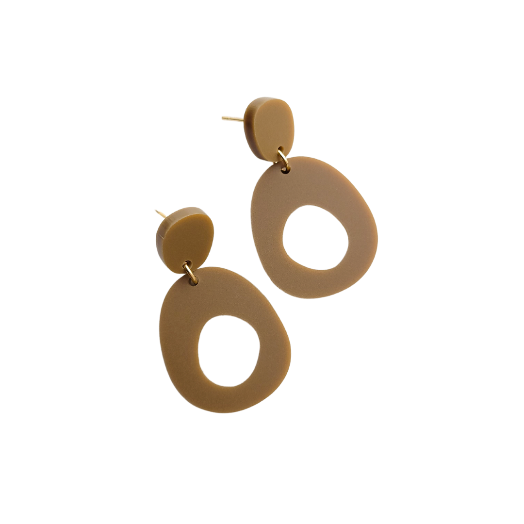 Statement oorbellen | Organisch | Christel MAT