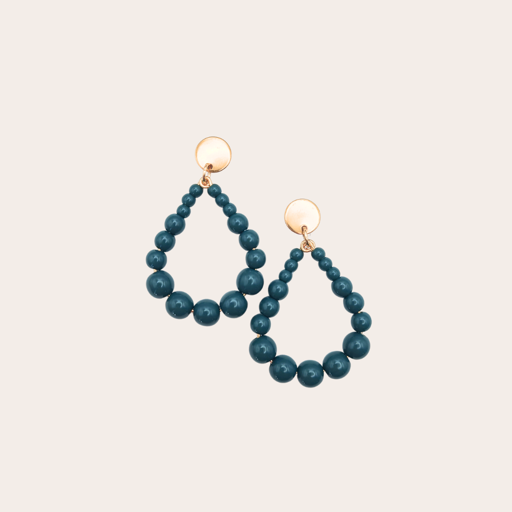 Statement oorbellen | Druppel | Juna | Glans