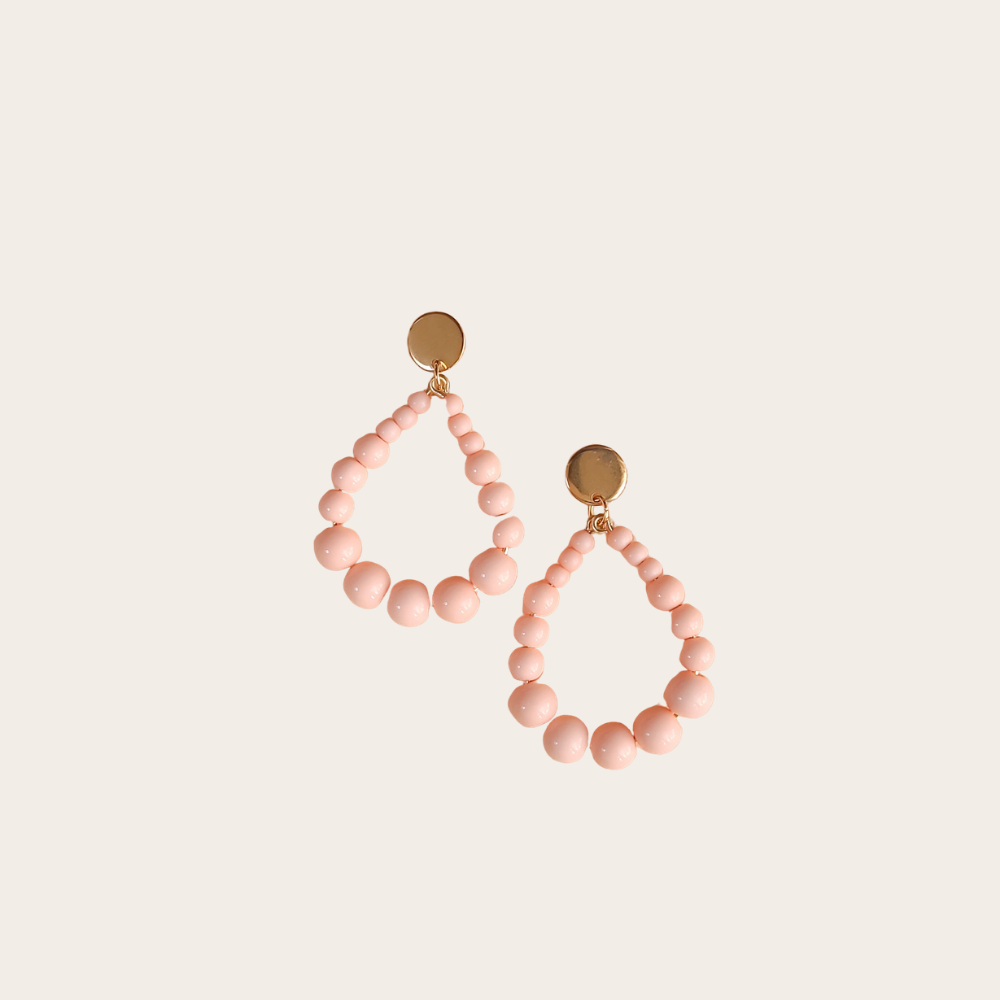 Statement oorbellen | Druppel | Juna | Glans