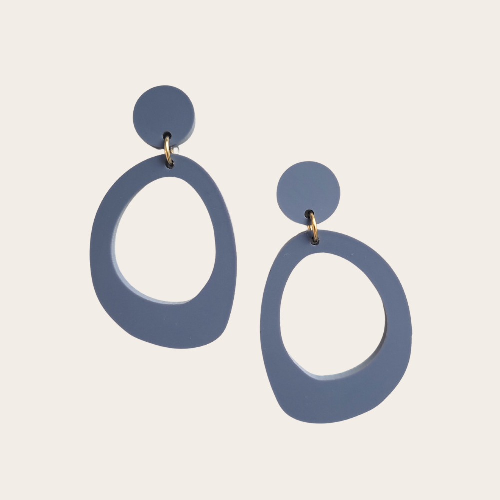 Statement oorbellen organisch | Arwen MAT