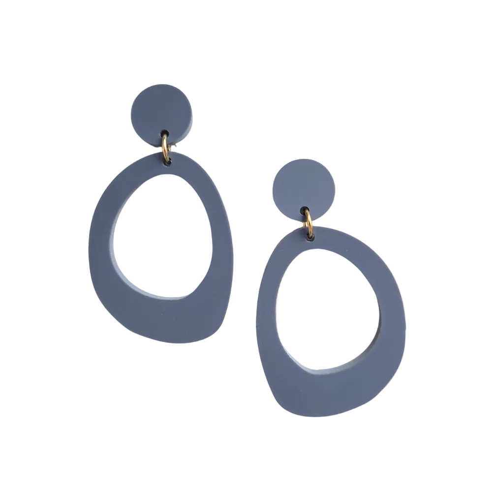 Statement oorbellen organisch | Arwen MAT