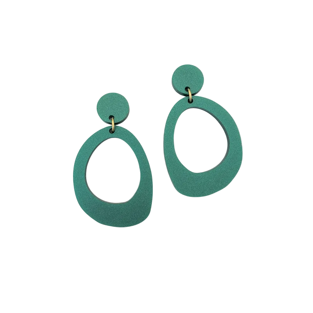 Statement oorbellen organisch | Arwen MAT