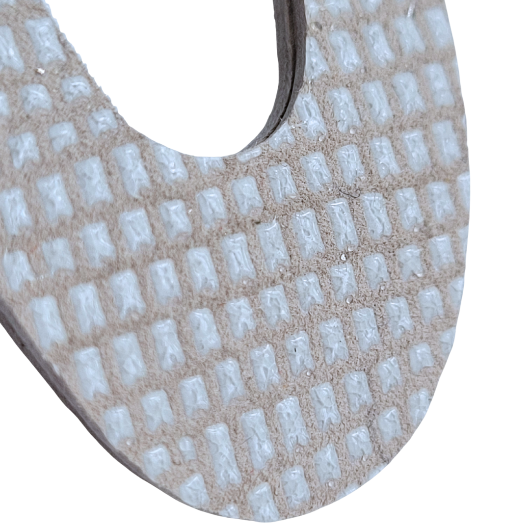 Leren oorbellen | Mirjam