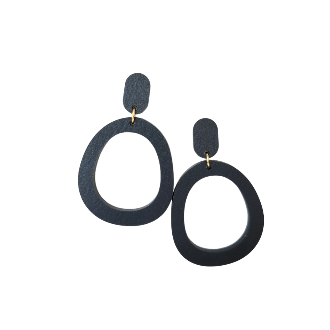 Statement oorbellen organisch | Willy MAT