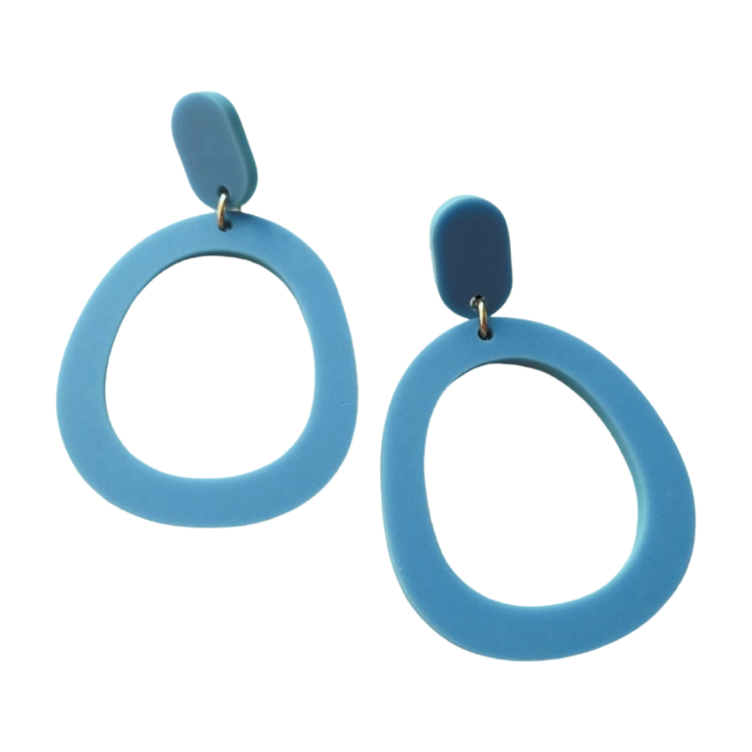 Statement oorbellen organisch | Willy MAT