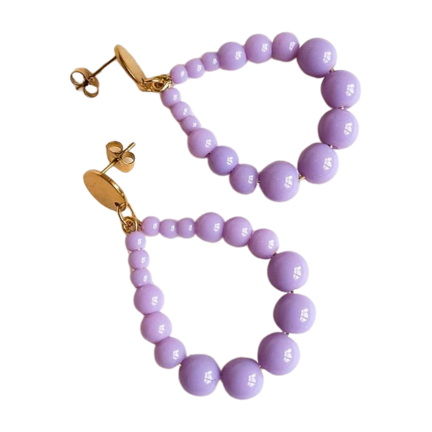 Statement oorbellen | Druppel | Juna | Glans
