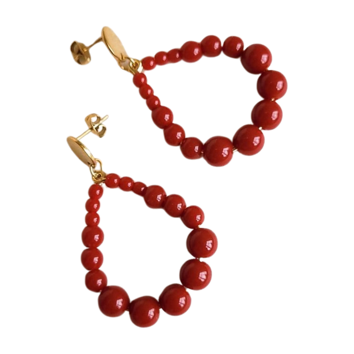Statement oorbellen | Druppel | Juna | Glans