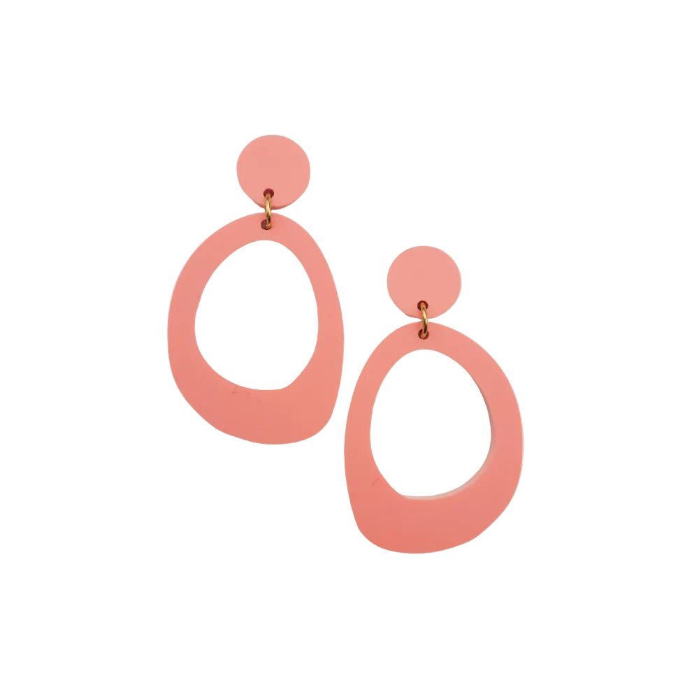 Statement oorbellen organisch | Arwen MAT