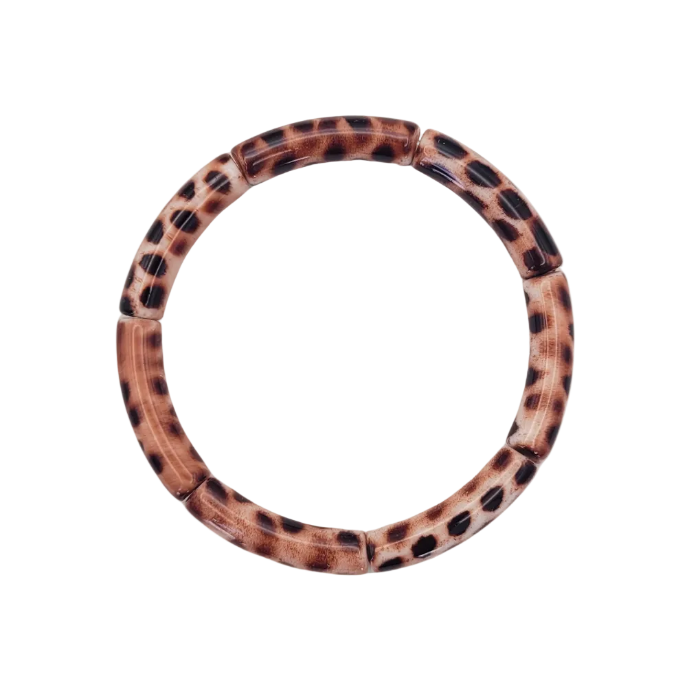 Tube armband | luipaard print