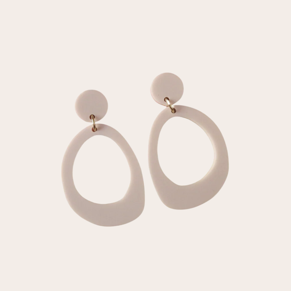 Statement oorbellen organisch | Arwen MAT