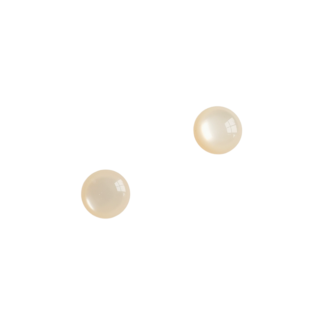 Oorknopjes | Rond | Dotjes | Parel