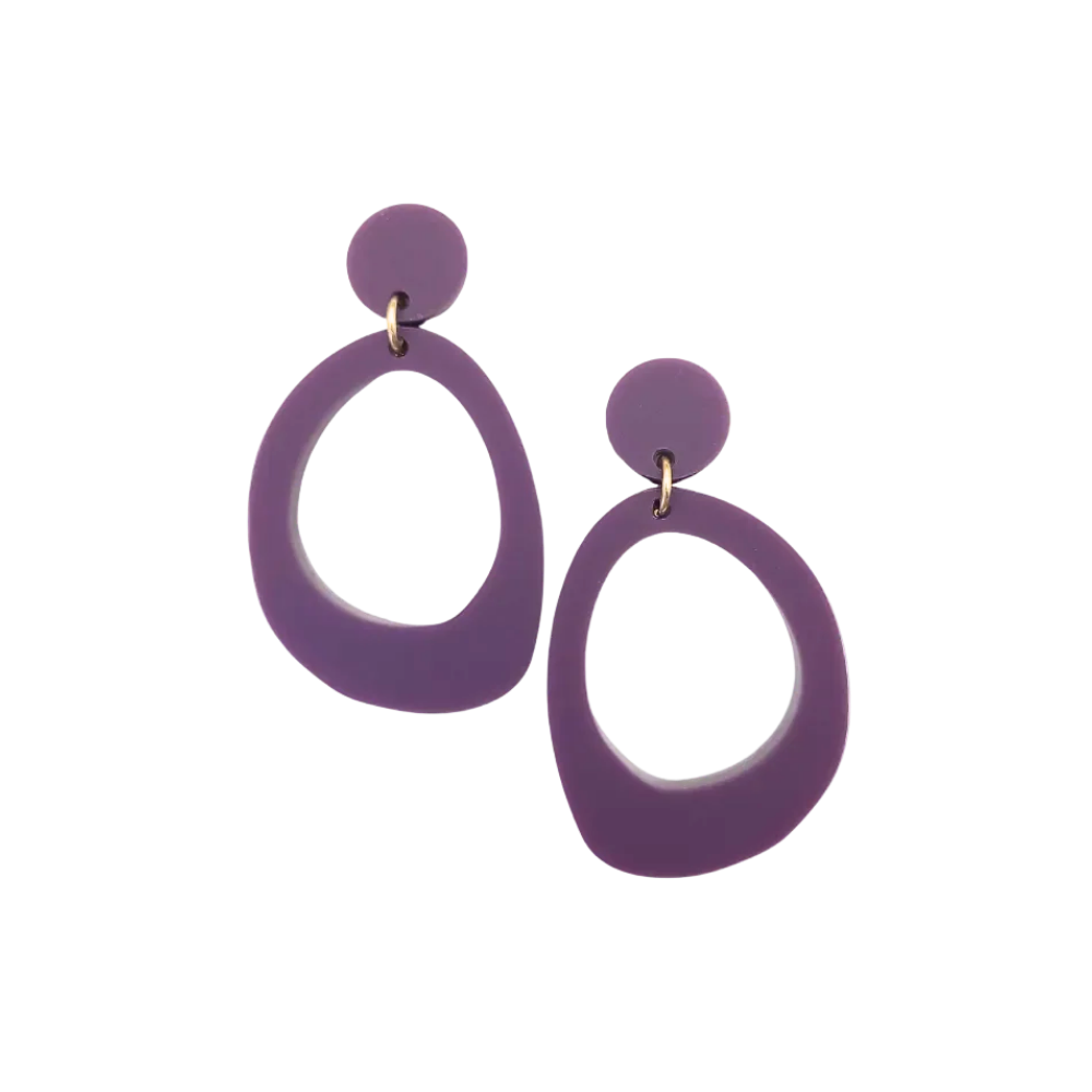 Statement oorbellen organisch | Arwen MAT