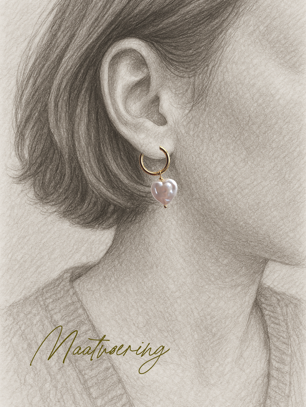 Set losse bedels hartje – parellook