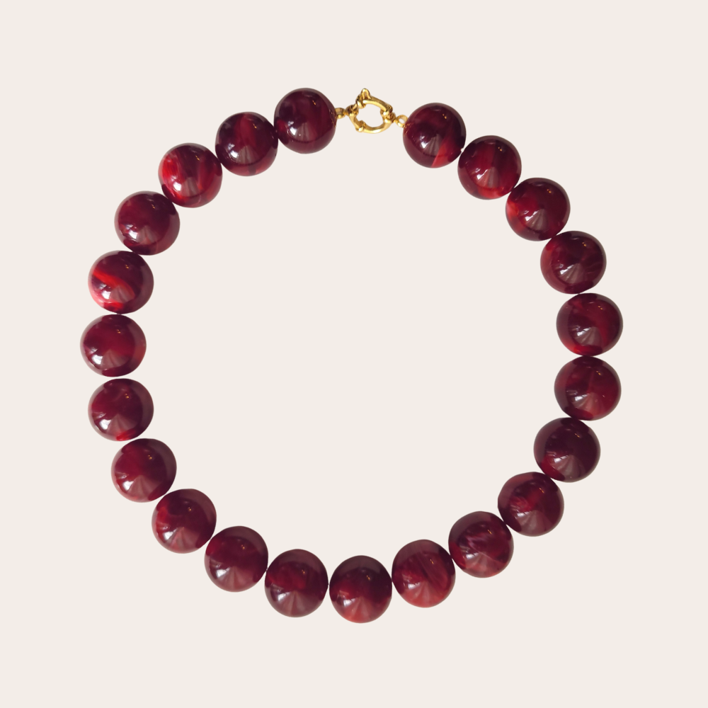 Statement ketting | grote kralen