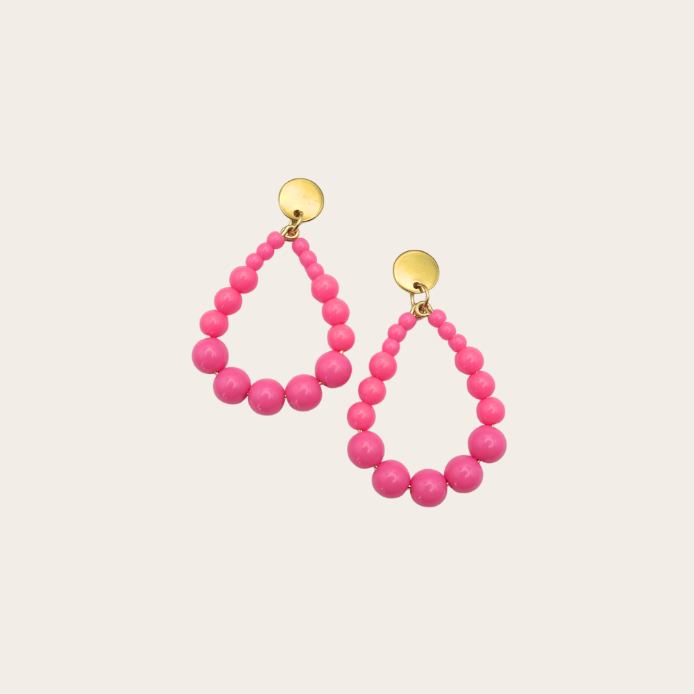 Statement oorbellen | Druppel | Juna | Glans