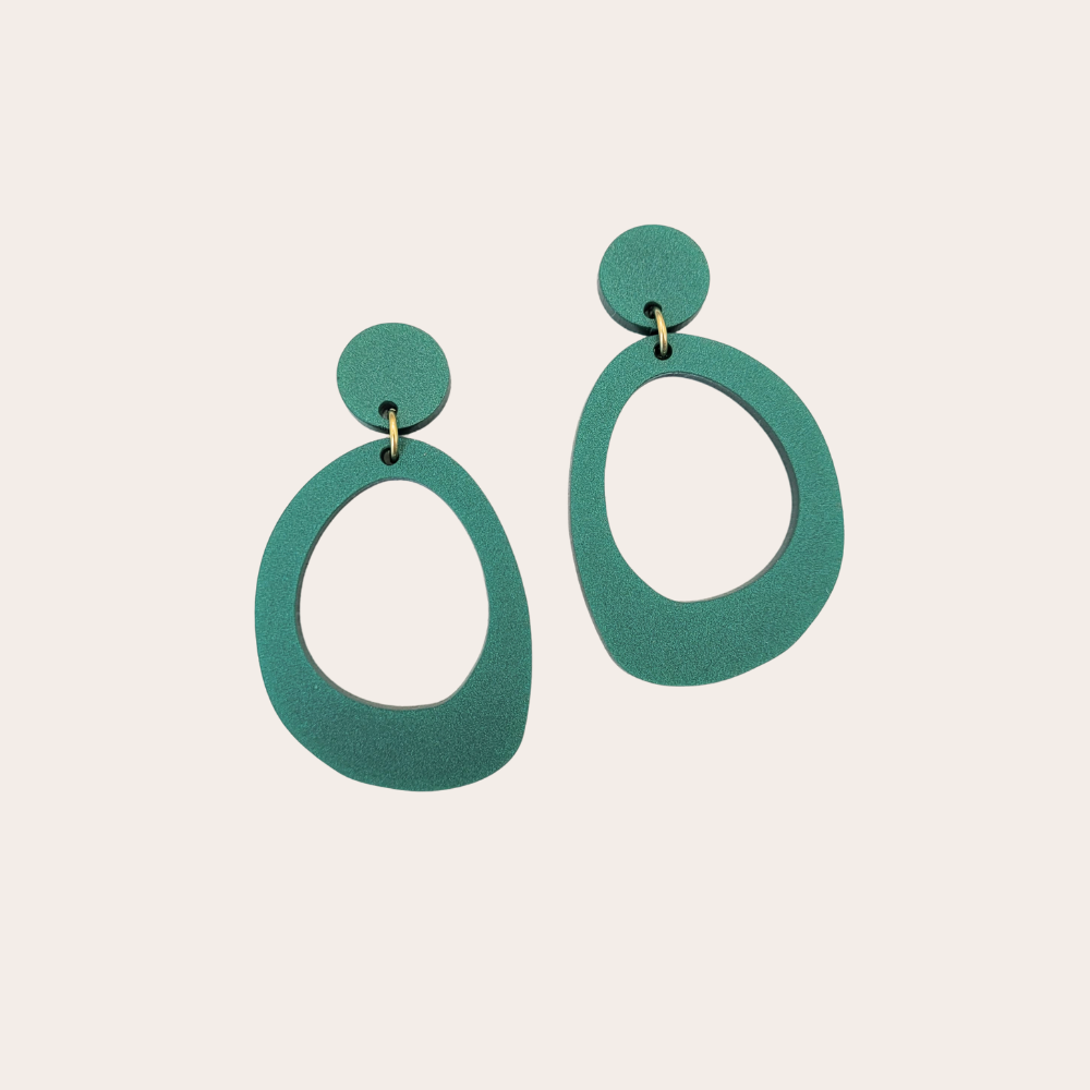 Statement oorbellen organisch | Arwen MAT