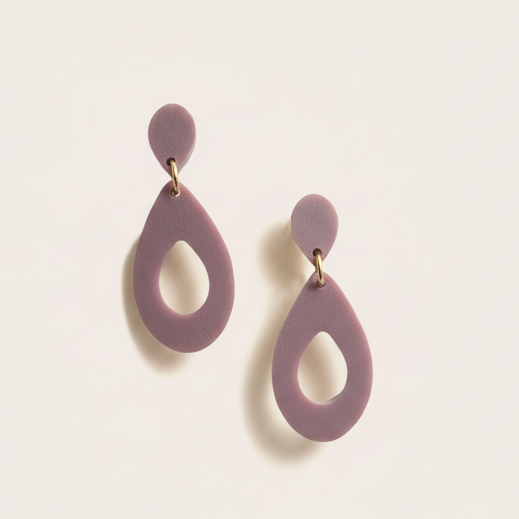 Statement oorbellen | Druppel | Marit | Mat