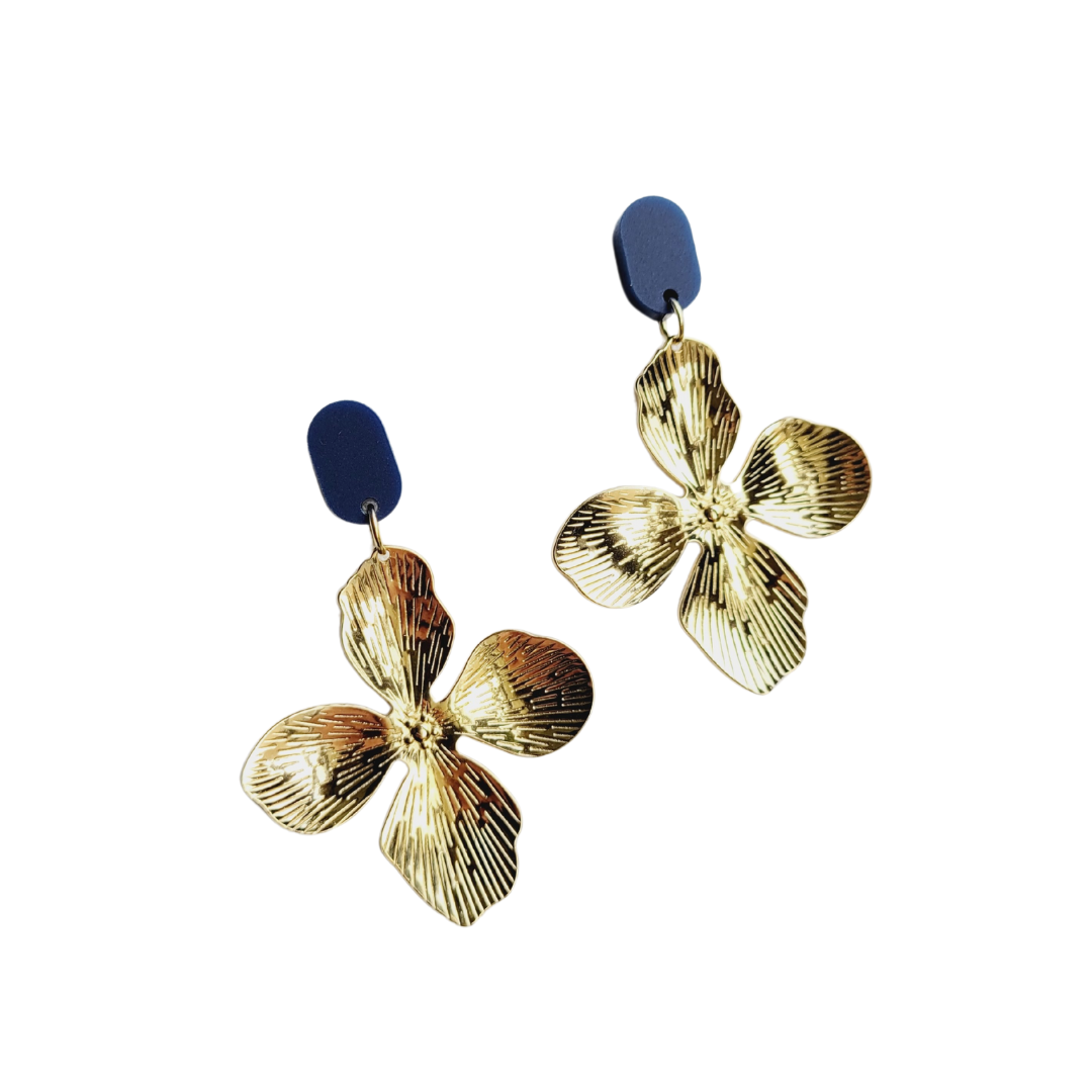 Statement oorbellen | Bloem | Lilly