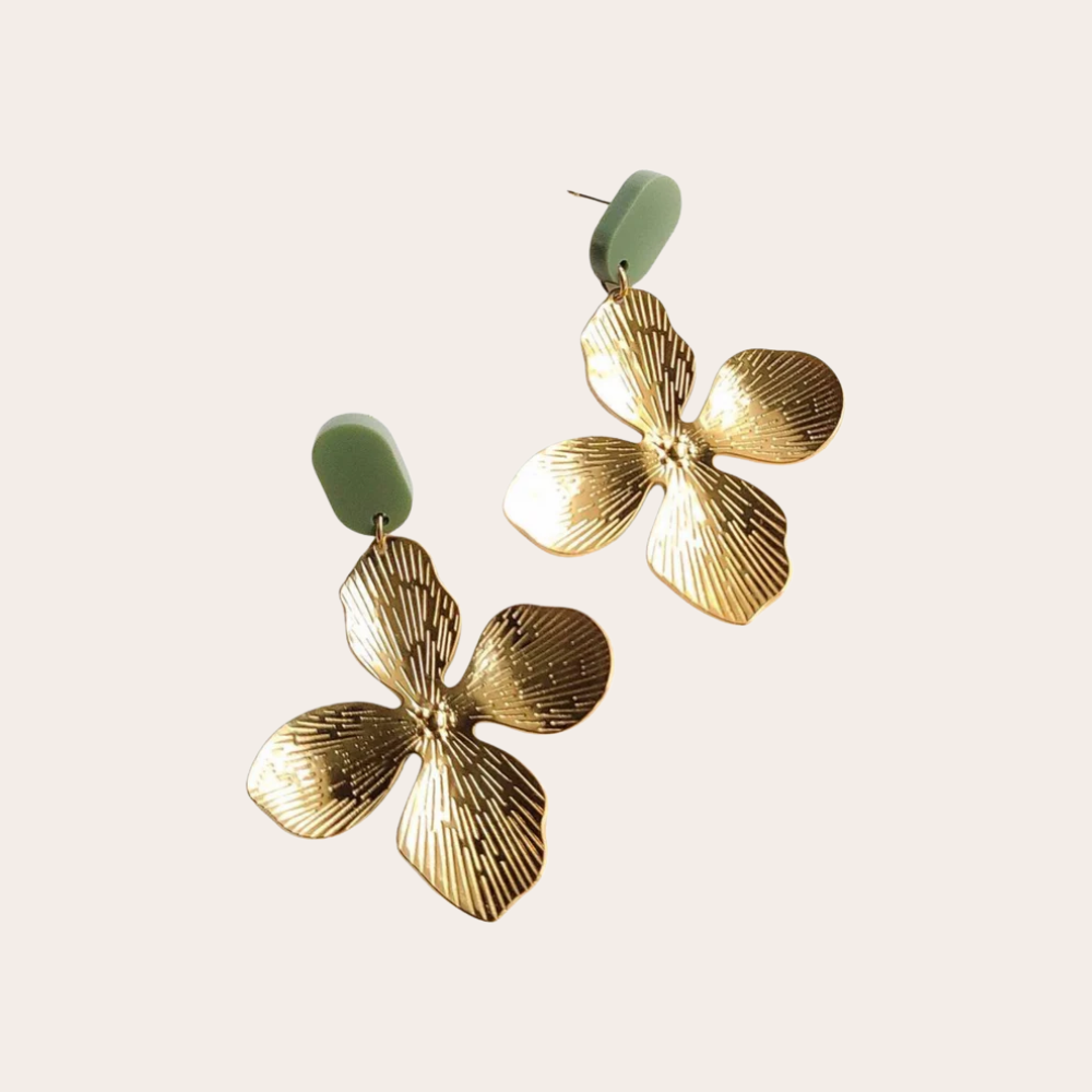 Statement oorbellen | Bloem | Lilly