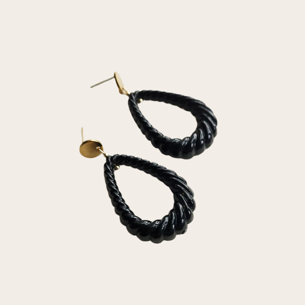 Druppel statement oorbellen | Floortje TWISTED