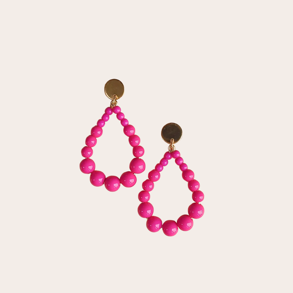 Statement oorbellen | Druppel | Juna | Glans